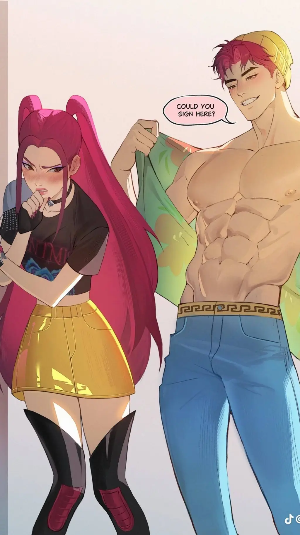 ai character: MIROMABBY  background