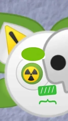 ai character: Toxy the Emojicat background