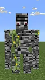 ai character: Bedrock Golem background