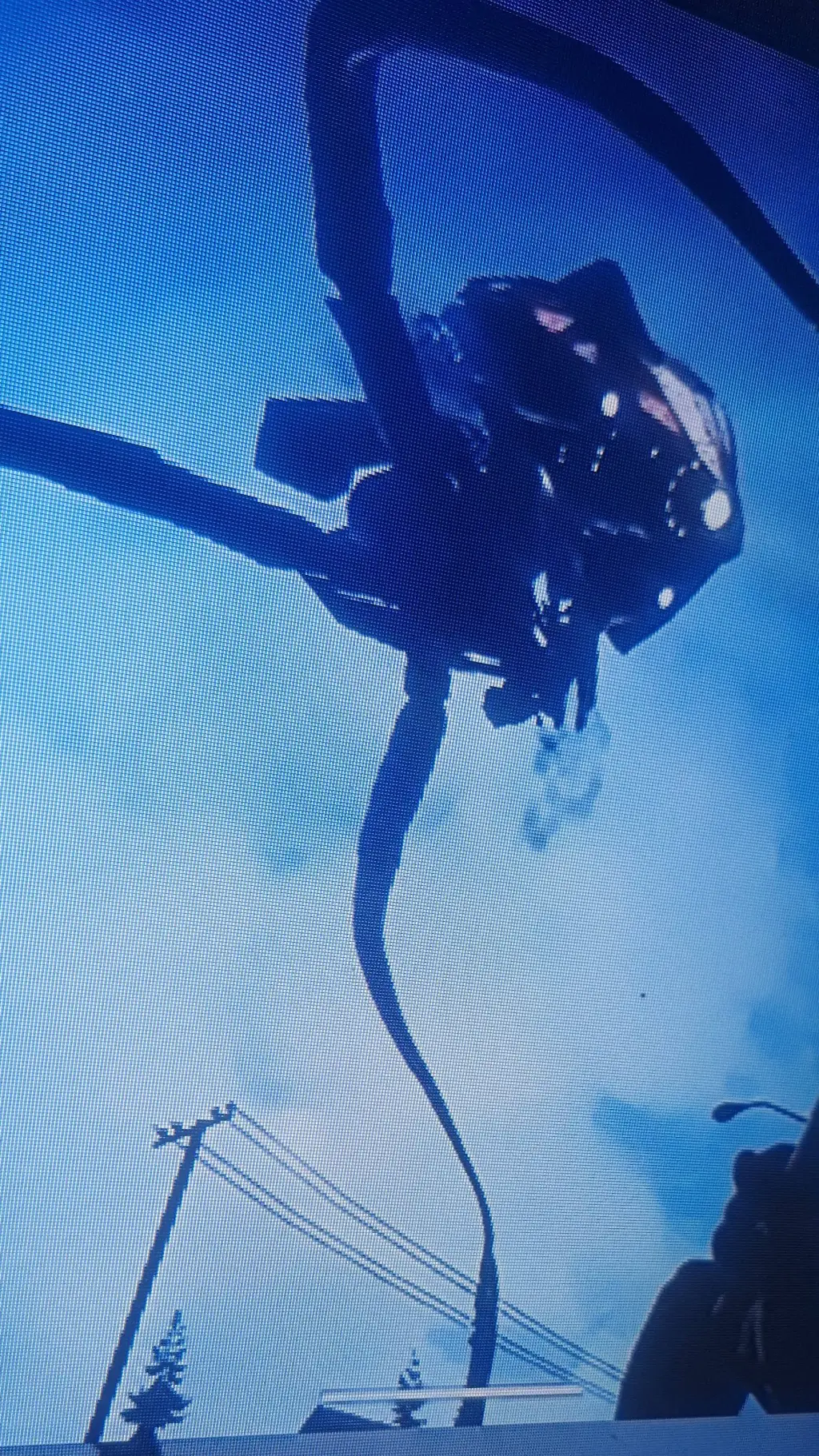 ai character: tripod interpod  background