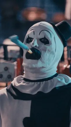 ai character: Art the clown  background