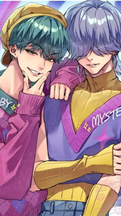 ai character: Baby et Mystery background