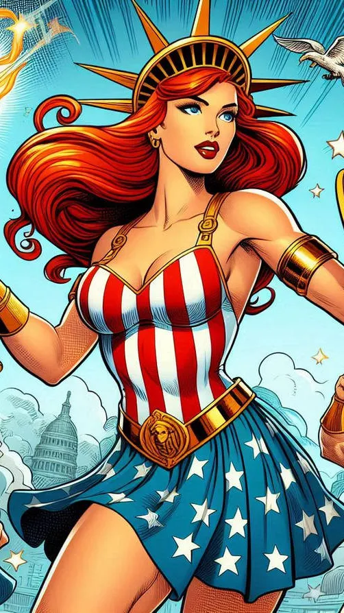 Talkie AI - Chat with Lady Liberty 