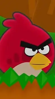 ai character: red background