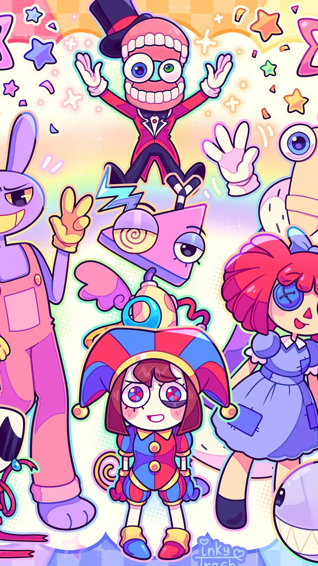 ai character: TADC loves you background