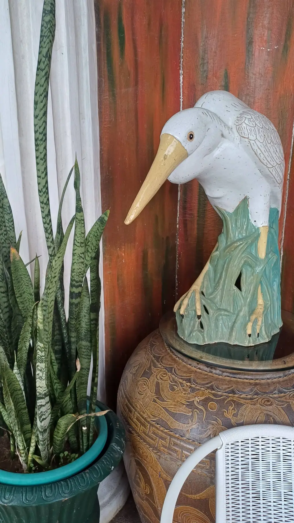 ai character: - background