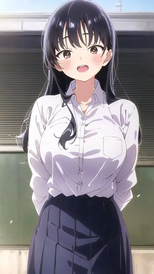 ai character: Anna yamada  background