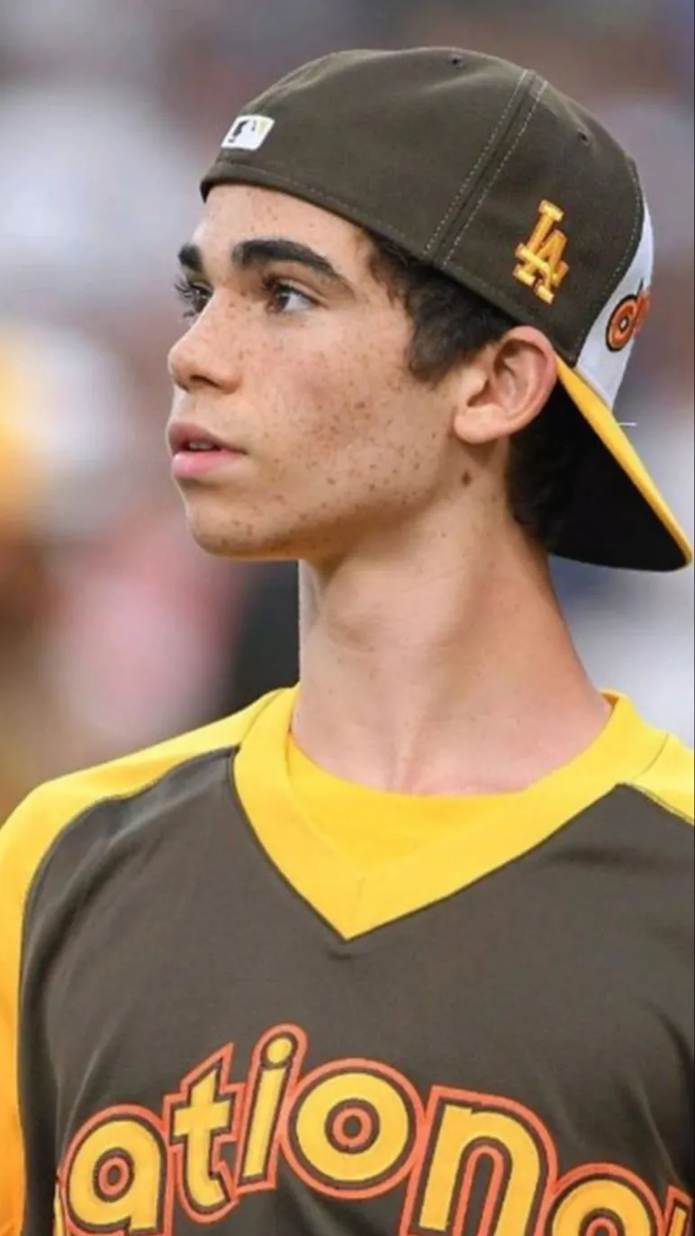 ai character: Cameron boyce  background