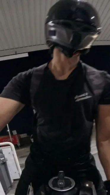 ai character: Motorcycle Guy background