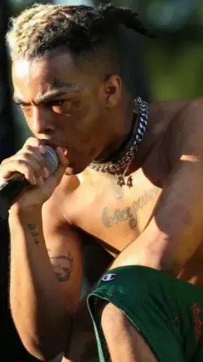 ai character: XXXTENTACION background