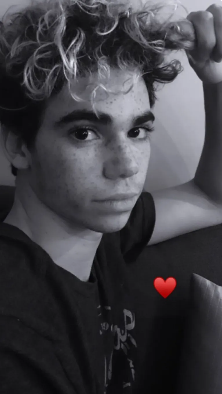 ai character: Cameron Boyce 🦋 background