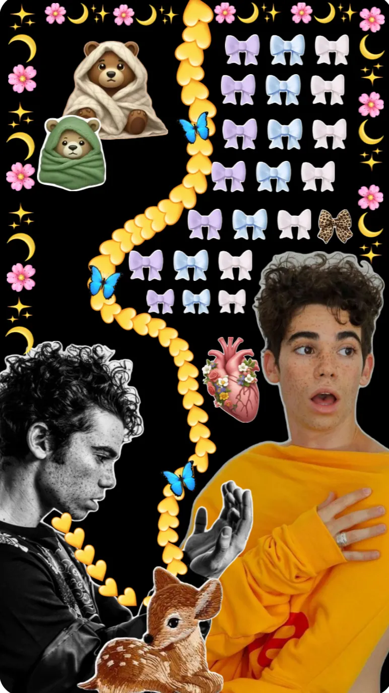 ai character: Cameron Boyce background