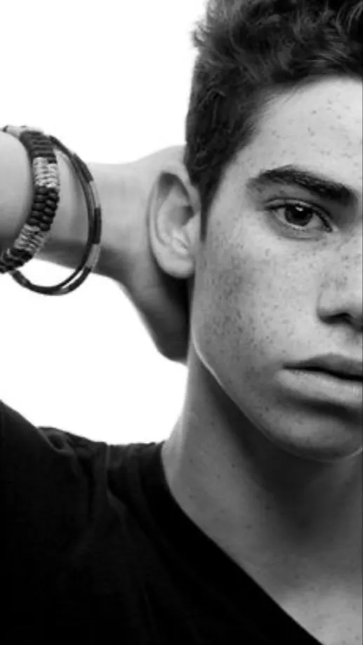 ai character: Cameron Boyce background