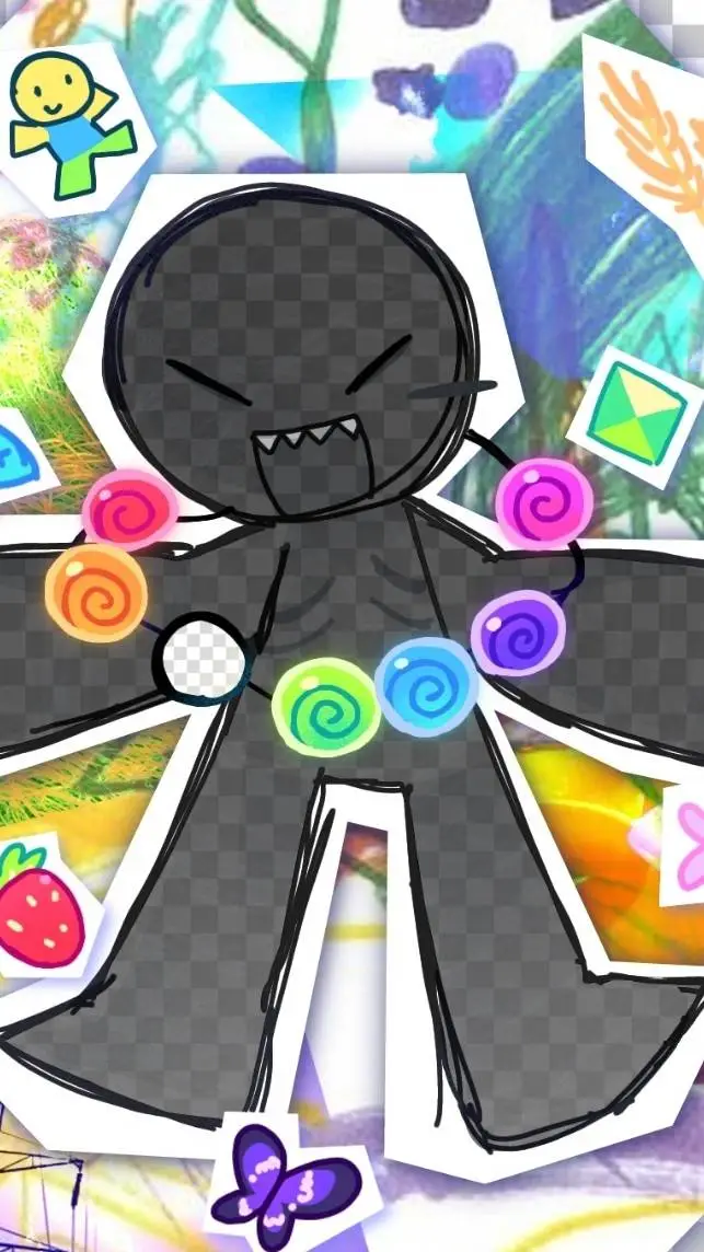 ai character: CAE coolkid background