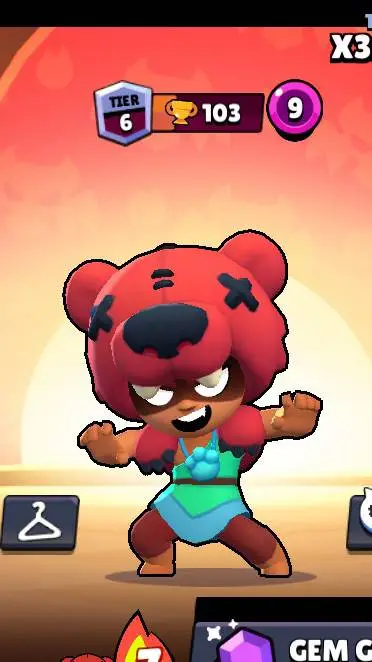 ai character: this brwal stars background