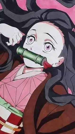 ai character: Nezuko kamado background