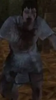ai character: house escape background