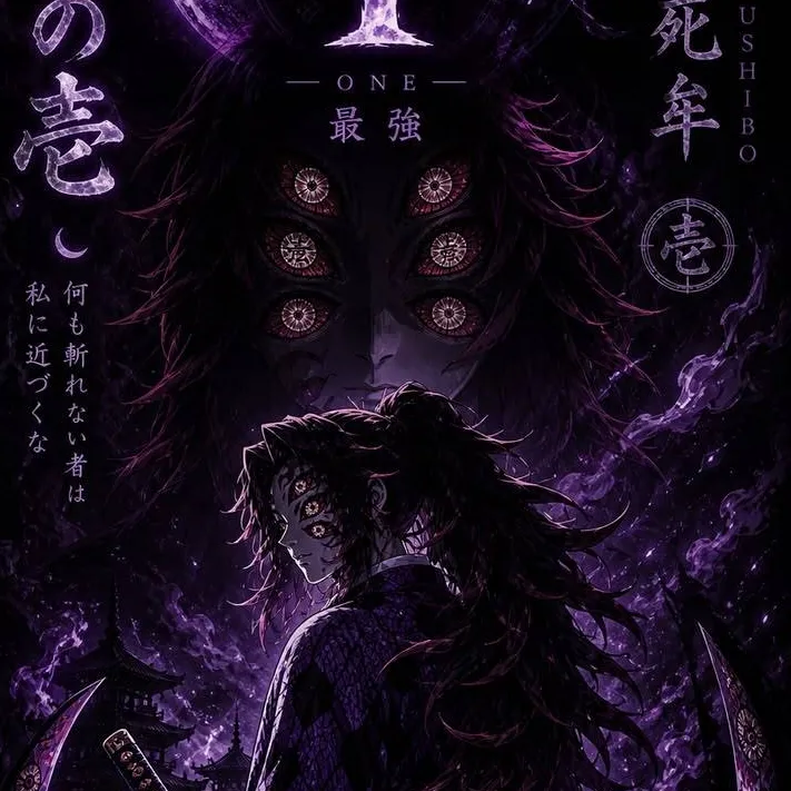 chat with ai character: Kokushibo