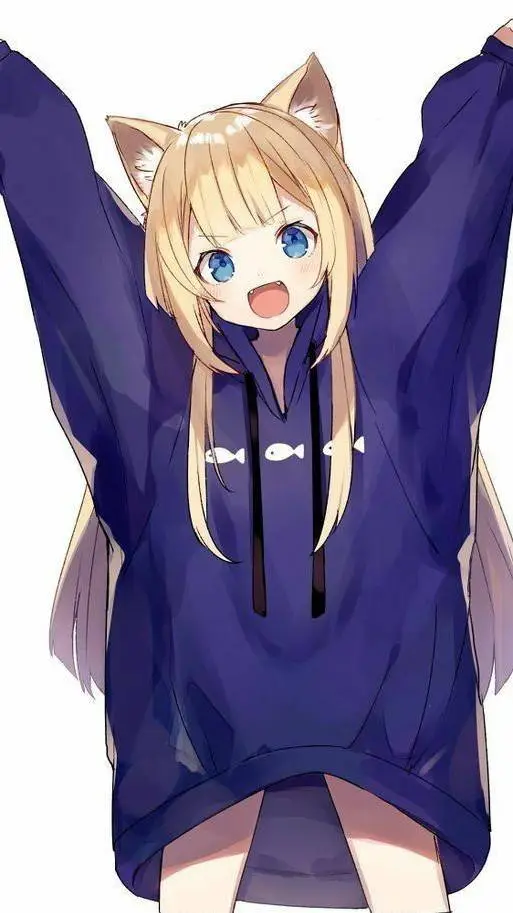 ai character: violet background