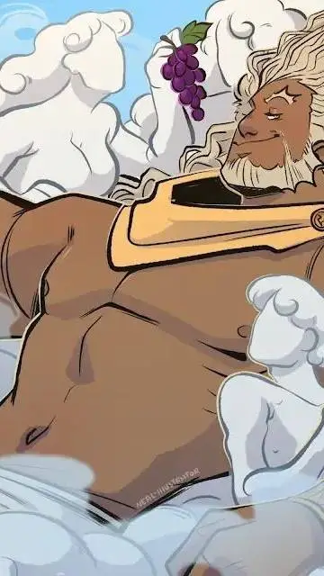 ai character: ZEUS  background