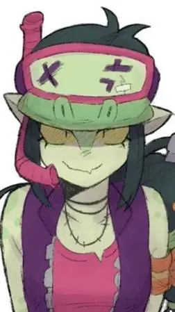 ai character: ALLI background