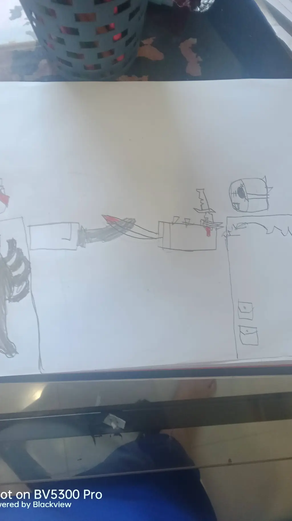 ai character: 1x4 e slasher background