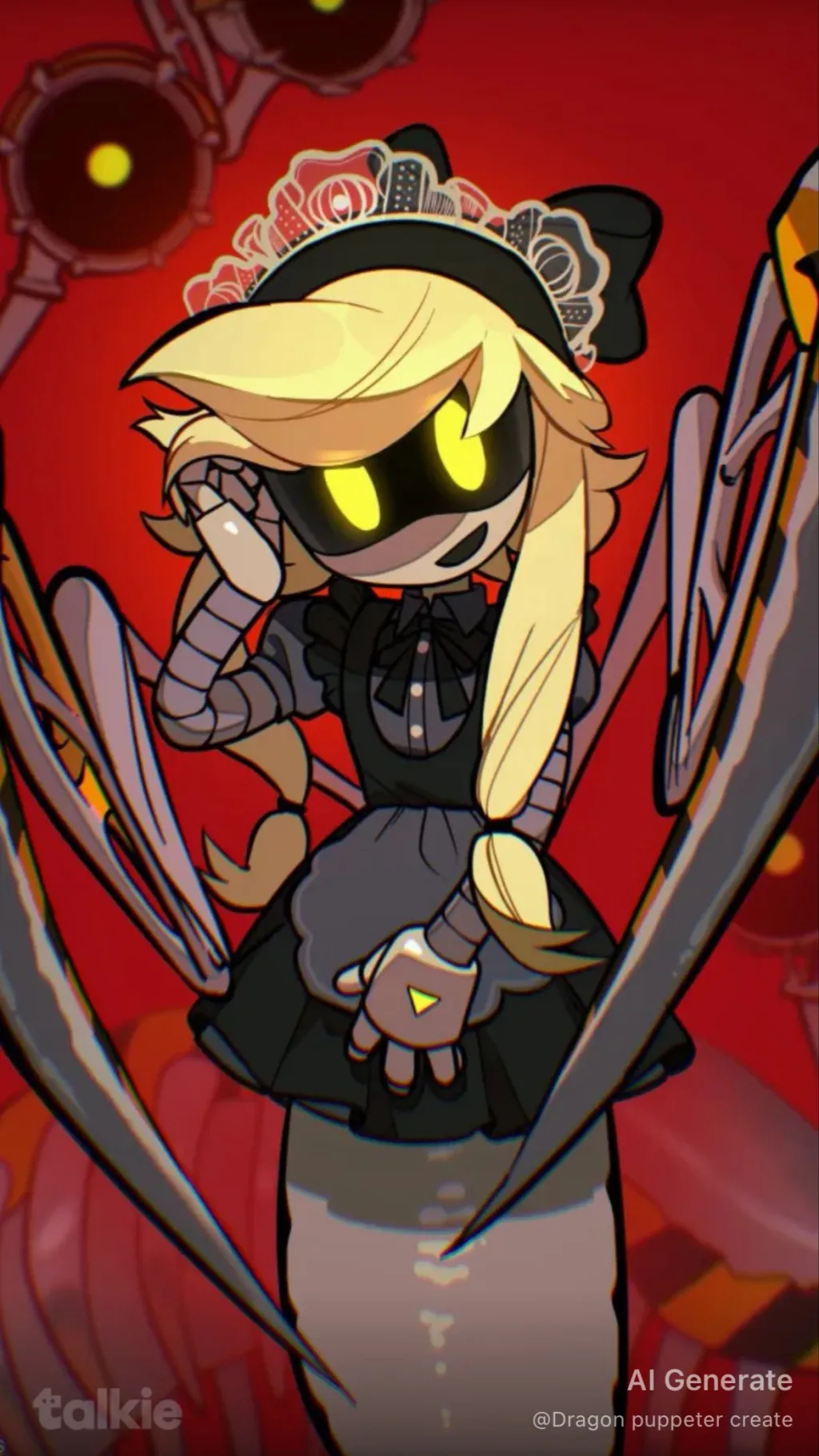 ai character: Cyn background