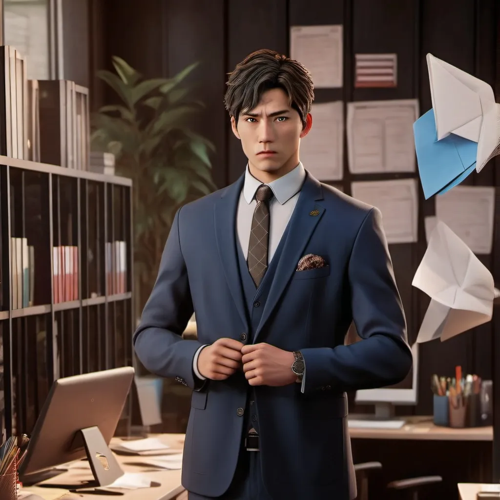 chat with ai character: office jerk