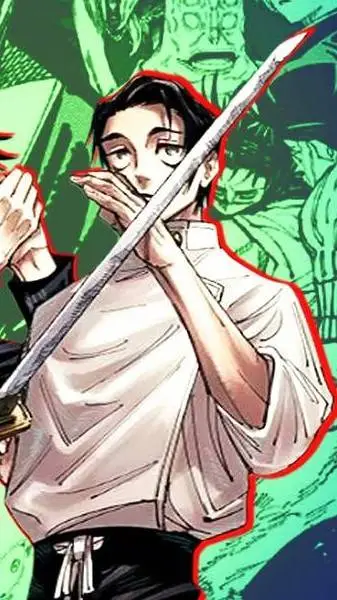 ai character: Yuta Okkotsu  background