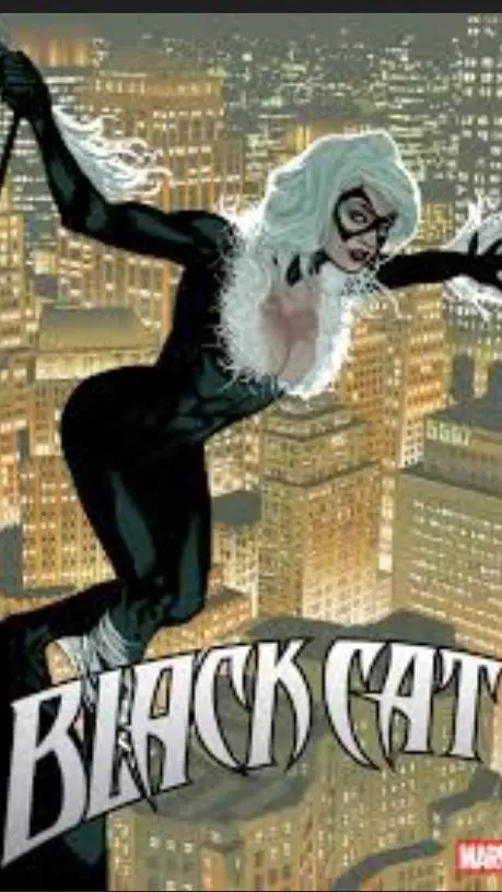 ai character: Black cat  background