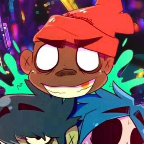 chat with ai character: GORILLAZ beach day