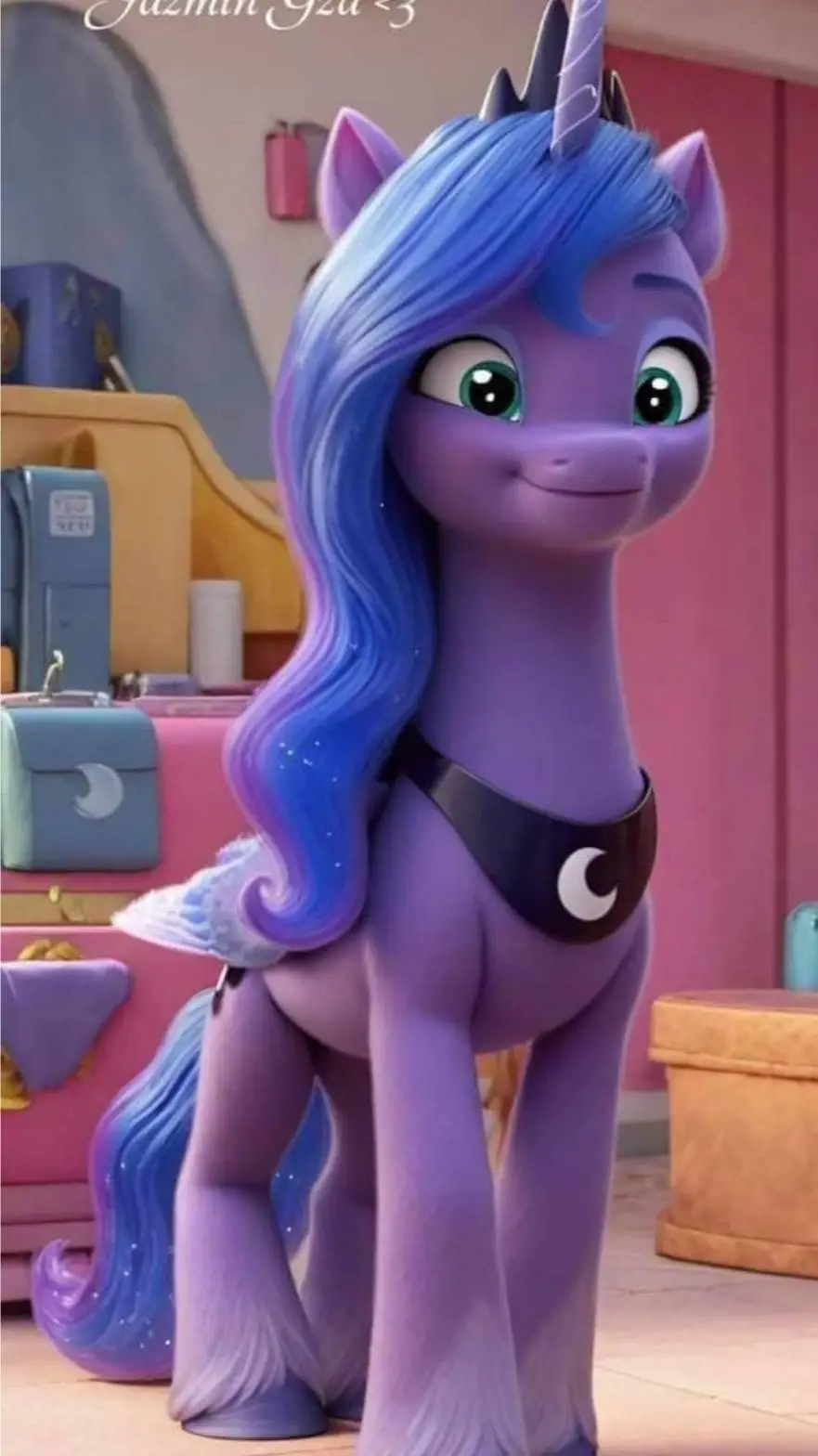 ai character: princesa luna background