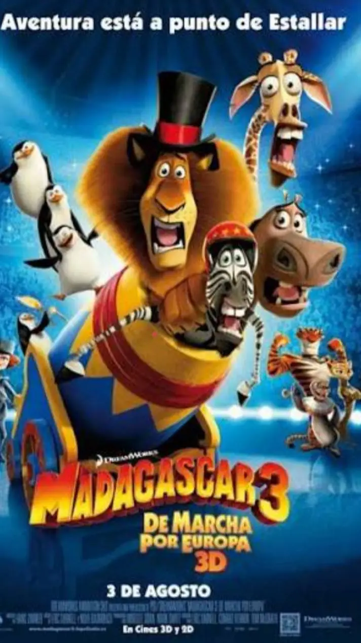 ai character: madagascar background