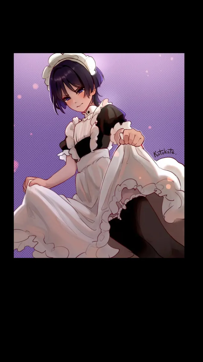 ai character: Scara (femboy) background