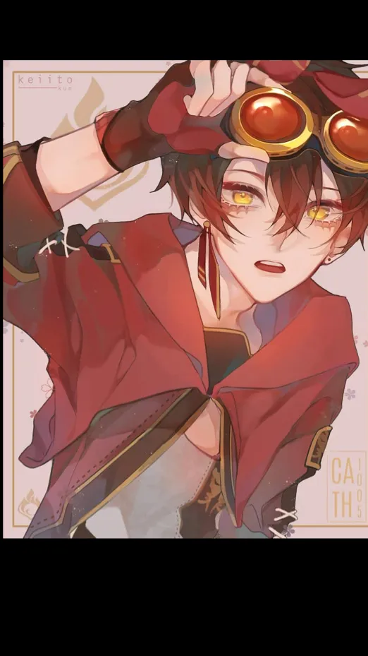 ai character: Amber (male) background