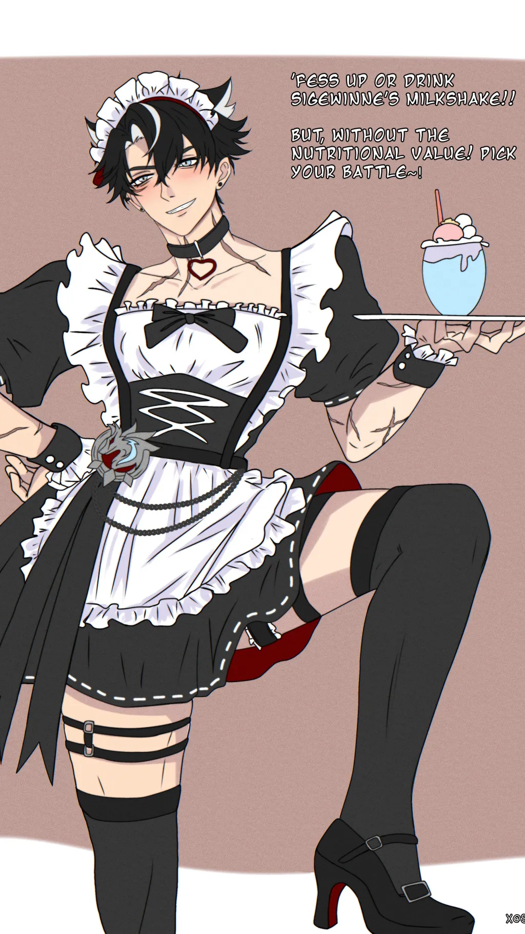 ai character: Wriothesley :3 background