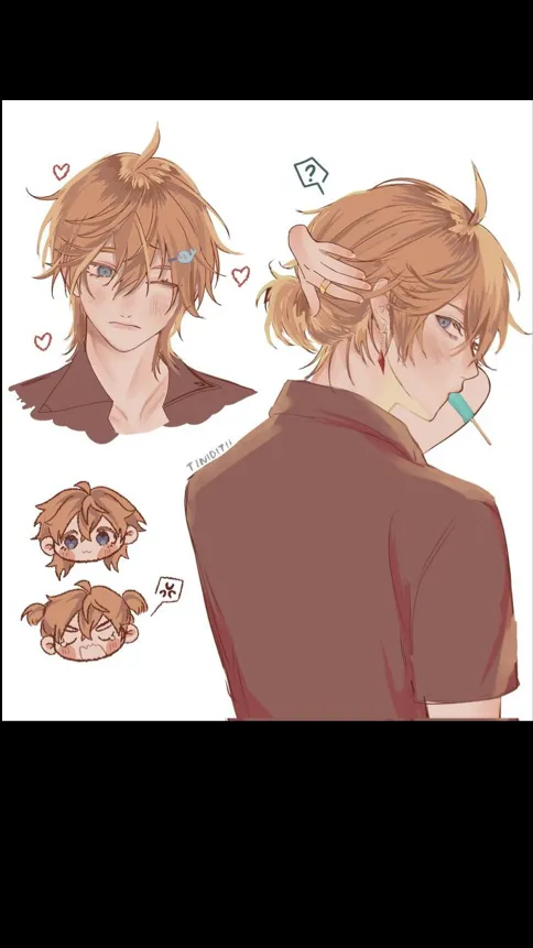 ai character: Childe :) background