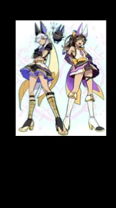 ai character: Sethos & cyno! background