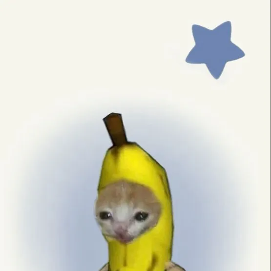 chat with ai character: Cat banana