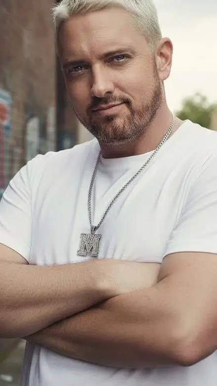 ai character: Fat emimem background