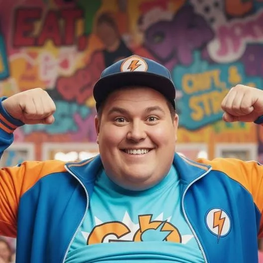 chat with ai character: Danny go but fat