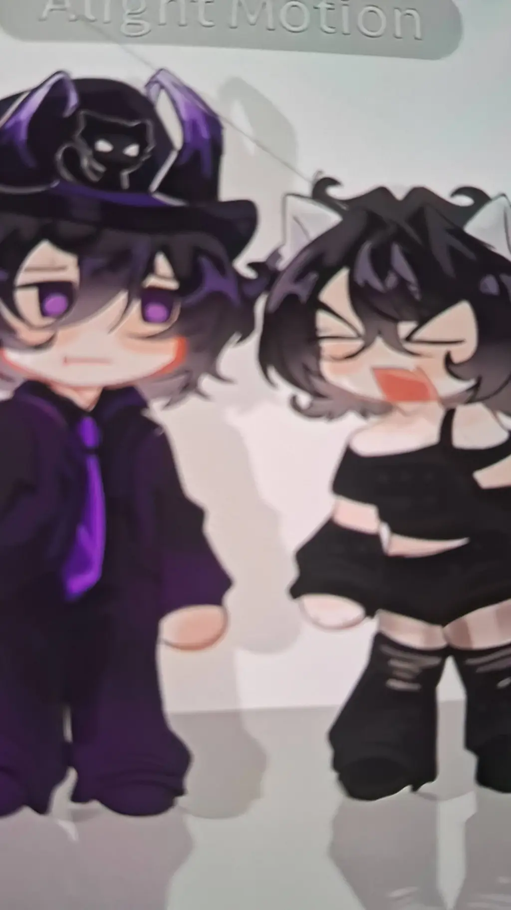 ai character: meow nono background