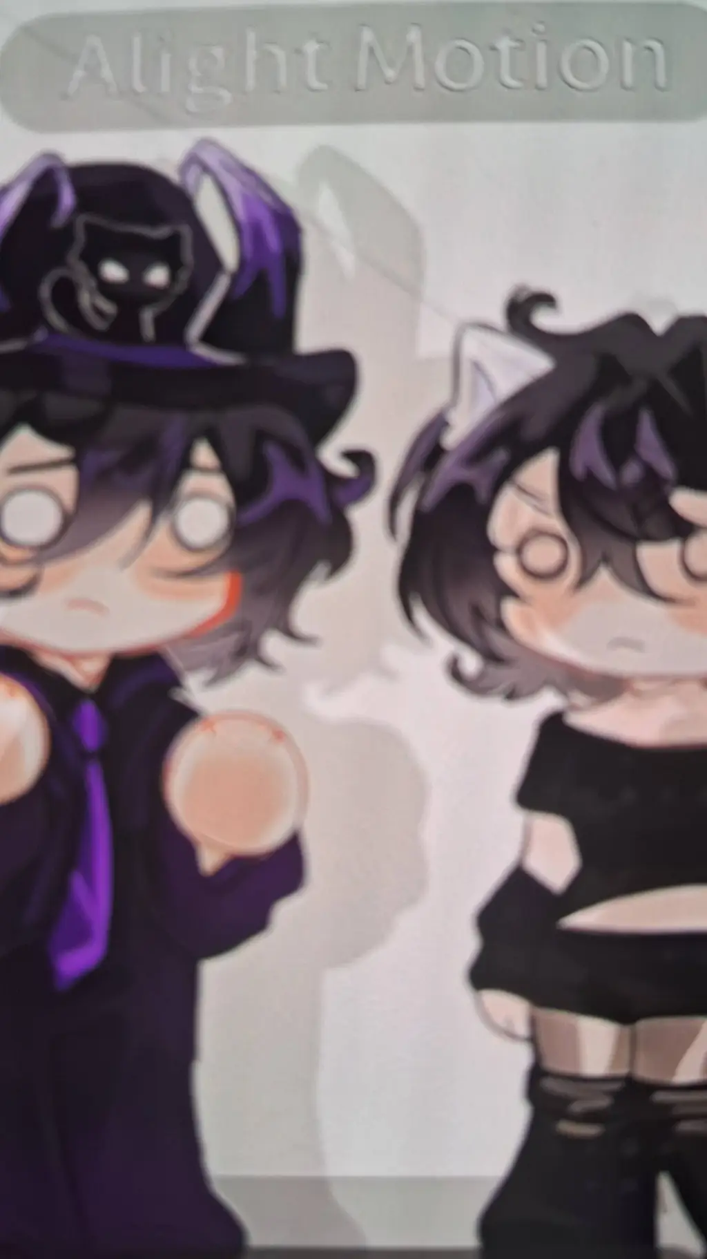 ai character: nono meow background