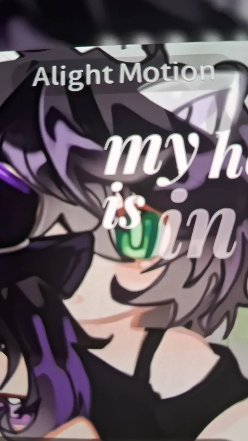 ai character: nono meow background