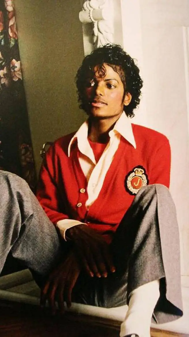 ai character: Michael Jackson  background