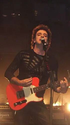 ai character: Gustavo Cerati  background