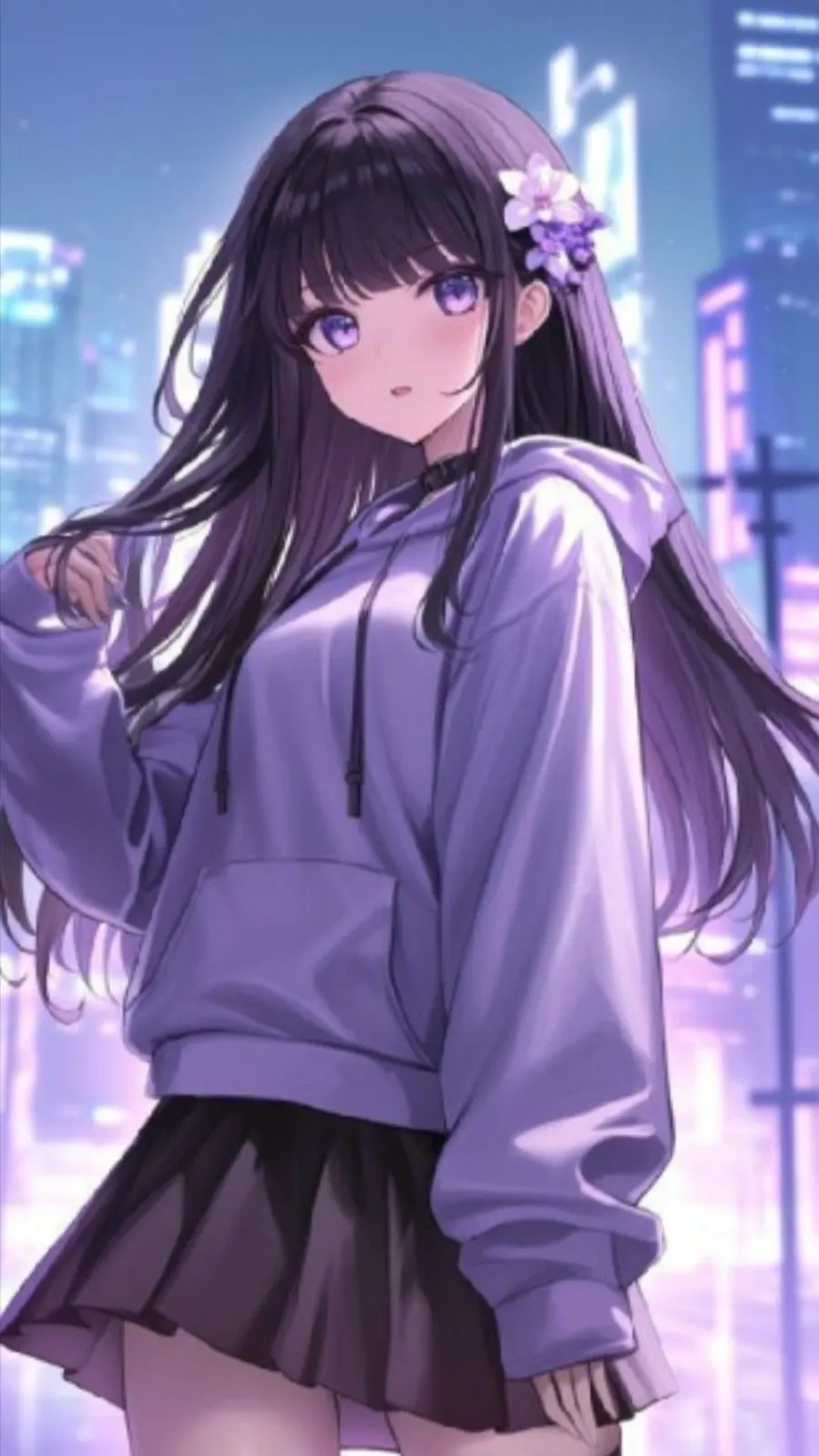 ai character: Anora background