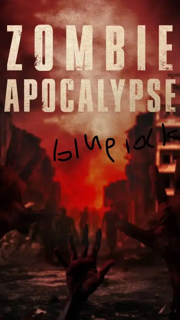 ai character: bluelock zombies  background
