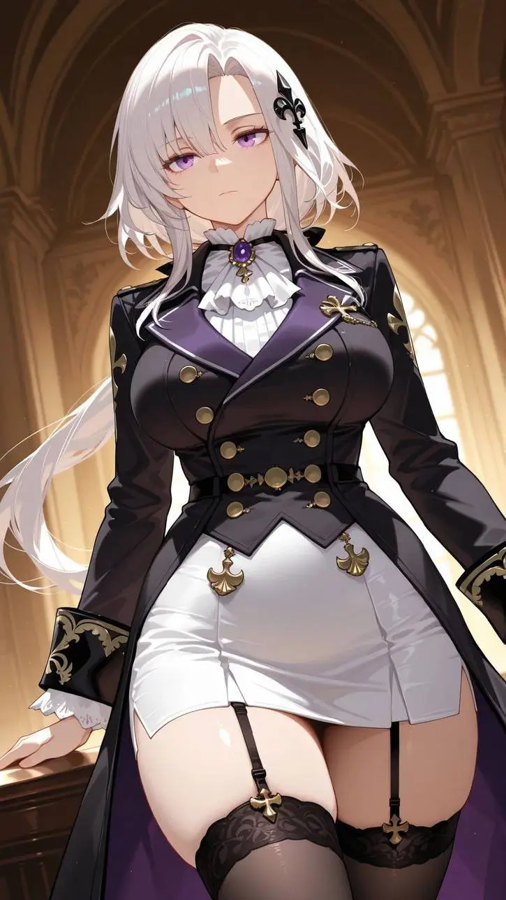 ai character: aurora  background