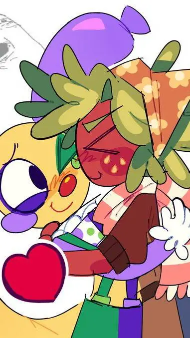ai character: TOXIC FUNNYBERRY background